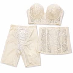 BRIDARIUM MUE ブライダルインナー 3点セット D70・M 美品のサムネイル