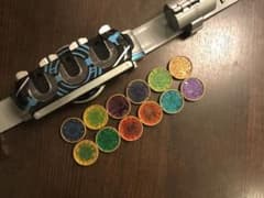 仮面ライダーオーズベルト メダル12枚 即購入可のサムネイル