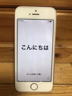 iPhone SE Rose Gold 16 GB SIMフリー　ジャンク扱いのサムネイル