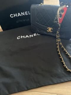 CHANEL  ラムスキン　チェーンバッグ　ヴィンテージのサムネイル