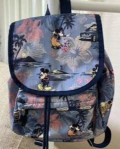 美品】LeSportsac レスポートサック ディズニーリュック ハワイ限定