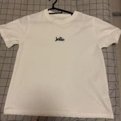 jolie ロゴ 半袖 Tシャツ ホワイト Fのサムネイル