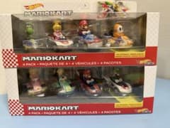 【未開封】ホットウィール マリオカート 2箱セット　限定ルイージ/Pウイング入り 未開封】ホットウィール マリオカート 2箱セット 限定ルイージ/P