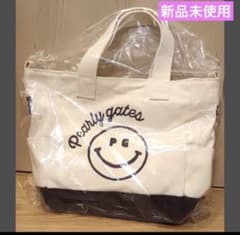 PEARLY GATES スマイリーフェイス ラウンドトートバッグ PG1989 - メルカリ