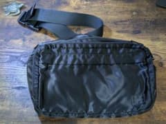 PORTER ロゴ付きショルダーバッグ ナイロン ブラックのサムネイル