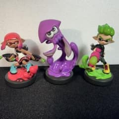 スプラトゥーン2 Splatoon フィギュア 3体セットのサムネイル