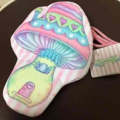 新品タグ付き エコネコ きのこポシェットのサムネイル