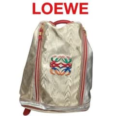 LOEWE】木調アナグラム☆ドローストリングリュック☆巾着バッグ