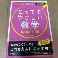 とってもやさしい数学 中学1年のサムネイル