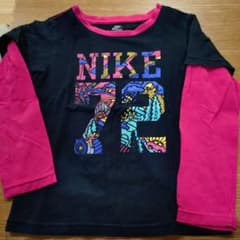 NIKE SPORTSWEAR 長袖カットソー 120cm ブラックのサムネイル