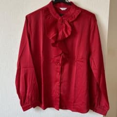 ブラウス レッド3Lのサムネイル
