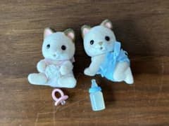 ＊*＊様 シルバニアファミリー クリームネコのふたごちゃん(海外)のサムネイル