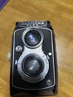 OLYMPUS FLEX 本体 昭和レトロ OLYMPUS FLEX 二眼レフカメラ - メルカリ
