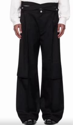 NULLUS 24aw Intertwined Beltテーラードカーブパンツ - メルカリ