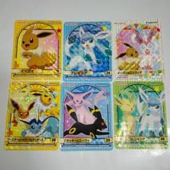 【２６日までお値下げ】丸美屋 ポケモンキラキラシール ６枚セットのサムネイル