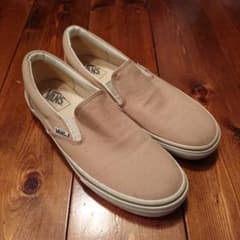 VANS 90s USA直後 スリッポン ベージュ US10 28㎝ VANS 90s スリッポン ベージュ US10 28㎝ - メルカリ