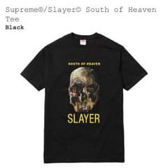 supreme slayer tee ステッカー付 黒 Mのサムネイル