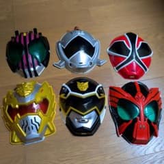 キャラクター仮面 ６個セットのサムネイル