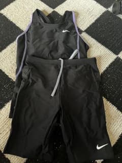 NIKE キッズ セパレート水着 ブラックのサムネイル