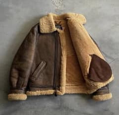 schott ”34”羊革“リアルムートン”B-3 フライトジャケット schott ”34”羊革“リアルムートン”B-3 フライトジャケット - メルカリ