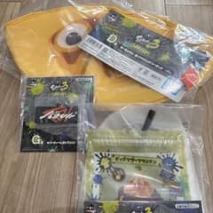 Splatoon 3 Ichiban Kuji Prize D, G, and F Set