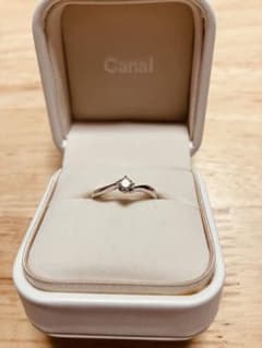 Canal ラウンドブリリアントカットリング 0.168カラットのサムネイル