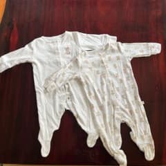 NEXT baby ロンパース 2枚セット くま柄　6kg 3mthsのサムネイル
