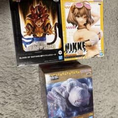 フィギュア 3点セット ドラゴンボール NIKKE モンスターハンター