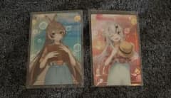 ホロライブ 七詩ムメイ 百鬼あやめ ウエハースカード 2枚セット バラ売り対応⭕️のサムネイル