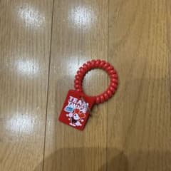 TEAM TWICE キーホルダー スプリングブレスレット レッドのサムネイル