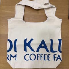カルディ キャンパス生地　エコバッグのサムネイル
