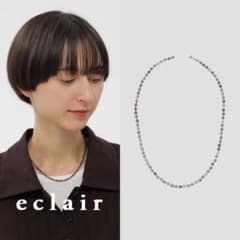 新品タグ 2025 マーガレットハウエル アイオライト ビーズネックレス 