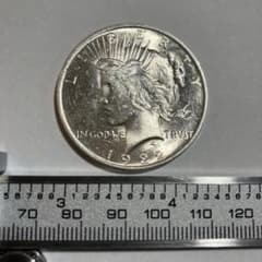 ピースダラー　アメリカ　1ドル　旧貨幣　銀貨　　slv900 1922 ピースダラー アメリカ 1ドル 旧貨幣 銀貨 コイン slv900 1922 - メルカリ