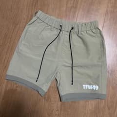 TFW49 ハーフパンツ　ベージュ　3 ゴルフ　M TFW49 ハーフパンツ ベージュ 3 ゴルフ M - メルカリ