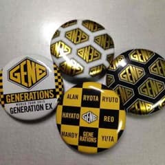 GENERATIONS 缶バッチ4つのサムネイル
