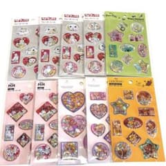 セリア　ディズニー　シール　ウォーターシール　ベイマックス 他　10枚　匿名配送のサムネイル