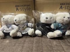 【新品】機内販売 限定品 羽生結弦 フライト ベア 天と地と✖️ YUZUセットのサムネイル
