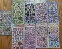 うるちゅるシール まとめ売り 9枚セットのサムネイル