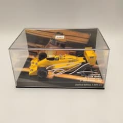 アイルトン・セナ　1／43スケールモデル　ブルーノ・セナ　サイン入り アイルトン・セナ 1／43スケールモデル ブルーノ・セナ サイン入り