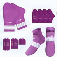 新品未使用　抗がん剤　フローズングローブ　フローズンソックス　セット　紫 新品未使用 抗がん剤 フローズングローブ ソックスセット - メルカリ