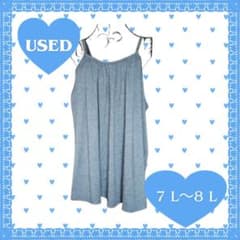 【お値下げ中】【No.63 】キャミソール：7L〜8L 大きいサイズのサムネイル