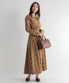 アンデミュウ　チェック　ワンピースのサムネイル