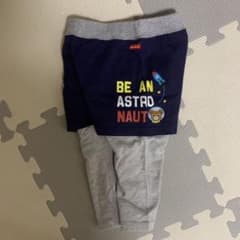 ミキハウス　重ね着風　パンツ　スパッツのサムネイル
