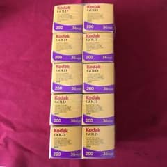 Kodak GOLD200 36枚撮【期限切れ】10本のサムネイル