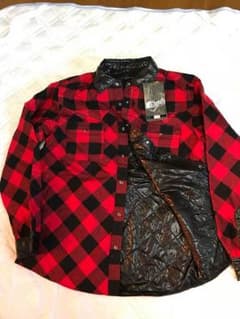 クレンチ  XL ジャケット リバーシプル チェック 新品 大きいサイズのサムネイル
