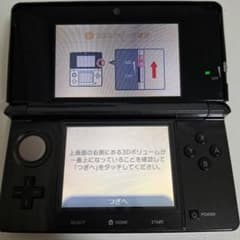Nintendo 3DS 本体 黒 動作確認済みのサムネイル