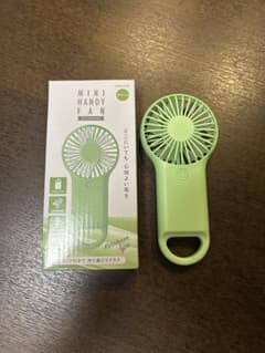 MINI HANDY FAN ライトグリーンのサムネイル