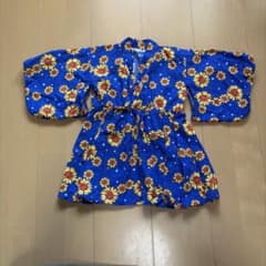キッズ　浴衣ワンピースのサムネイル