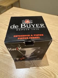 de BUYER KwiK ピストンファンネル 0.8Lのサムネイル