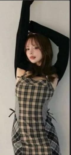 アンドマリー andmary Khy check set beige - メルカリ